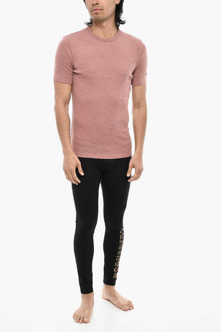 Ribbed Underwear Crew-neck T-shirt