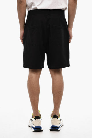 Cotton ICON Shorts with Hem Monogram
