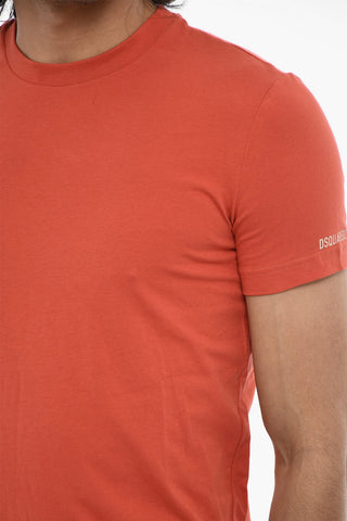 Solid Color Underwear Crew-neck T-shirt