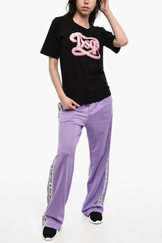 Rundhals-T-Shirt Mit Frontmonogramm