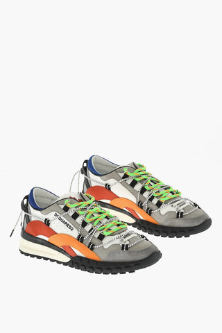 Leather LEGEND Low-Top Sneakers With Mountain Laces