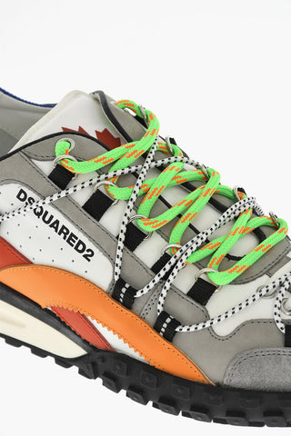 Leather LEGEND Low-Top Sneakers With Mountain Laces
