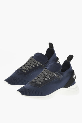 Sock Low-Top FLY Sneakers With Printed Logo