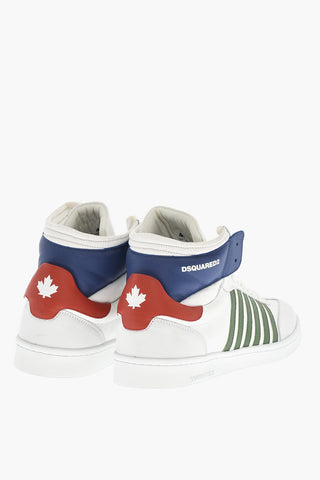 Leather BOXER HIgh-Top Sneakers