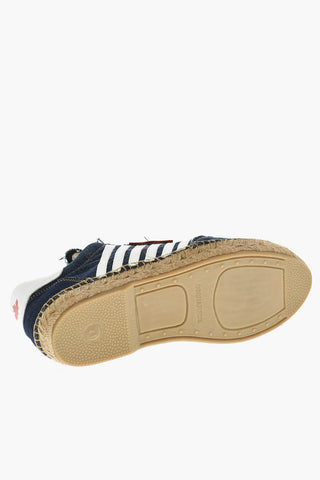 Denim Espadrillas Low-Top Sneakers