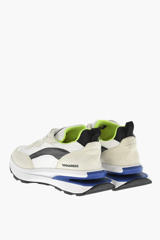 Low-Top SLASH Sneakers With Leather Details