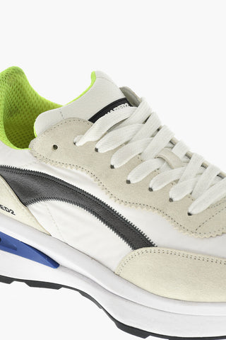 Low-Top SLASH Sneakers With Leather Details