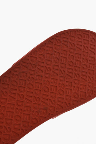 Rubber ICON Slides With Embossed Logo