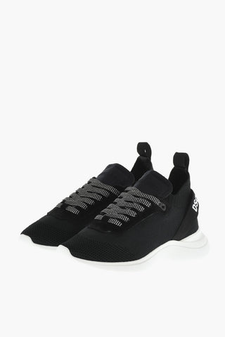 Sock Low-Top FLY Sneakers With Printed Logo