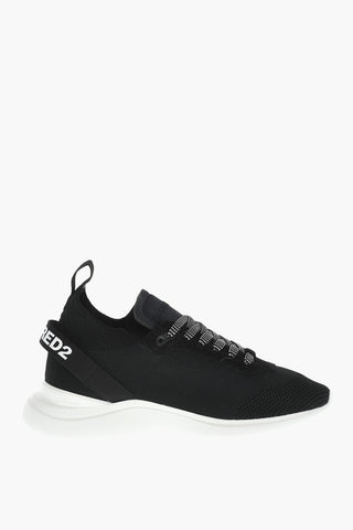 Sock Low-Top FLY Sneakers With Printed Logo