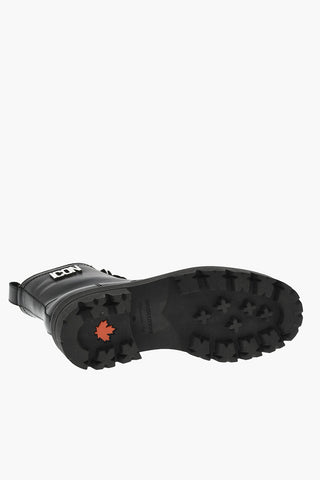 Leder-Schnürstiefel ICON CLUBBING Mit Seitlichem Reißverschluss