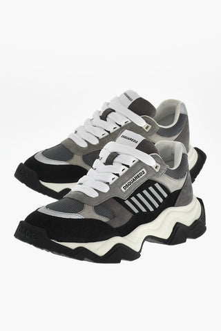 Leather Low-Top Sneakers WAVE