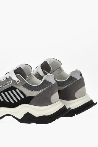 Leather Low-Top Sneakers WAVE