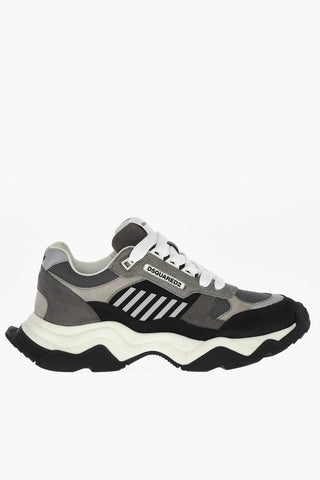 Leather Low-Top Sneakers WAVE