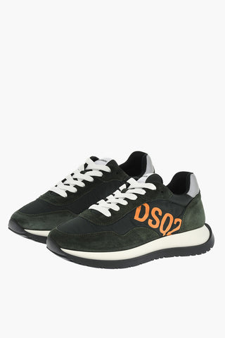 Low-Top RUNNING Sneakers With Logo Print