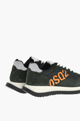 Low-Top RUNNING Sneakers With Logo Print