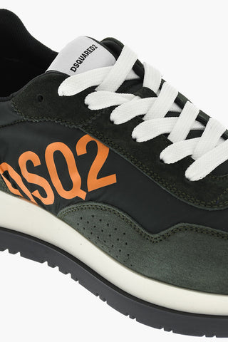 Low-Top RUNNING Sneakers With Logo Print