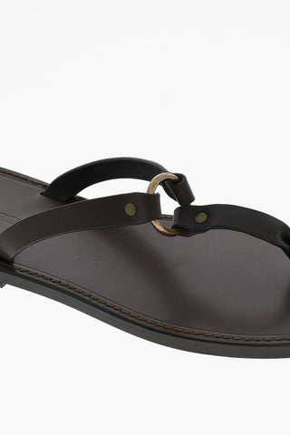 Flip-Flop Leather Sandals
