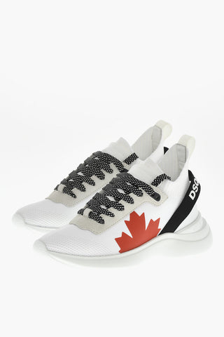 Sock Low-Top FLY Sneakers With Printed Logo