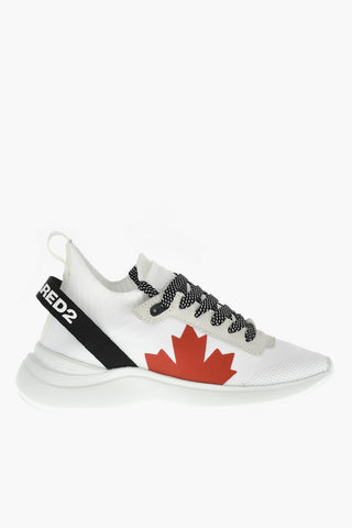 Sock Low-Top FLY Sneakers With Printed Logo