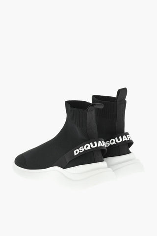 High-Top FLY Sock Sneakers