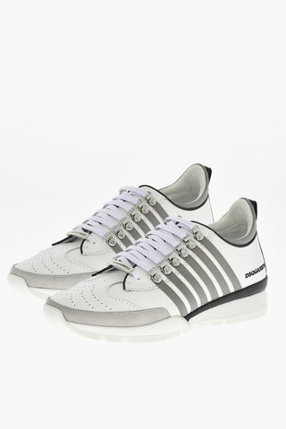 Leather 251 Low-Top Sneakers With Striped Details