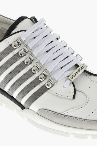 Leather 251 Low-Top Sneakers With Striped Details