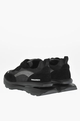 Low-Top SLASH Sneakers With Leather Details