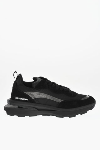 Low-Top SLASH Sneakers With Leather Details