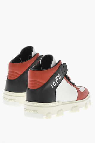 High-Top-Sneakers BASKET Aus Leder