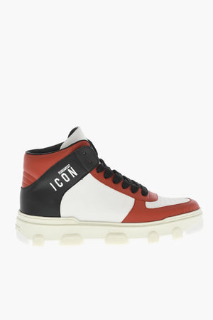 High-Top-Sneakers BASKET Aus Leder