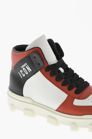 High-Top-Sneakers BASKET Aus Leder