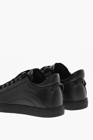 Nabuk Low-Top Lace-Up Sneakers
