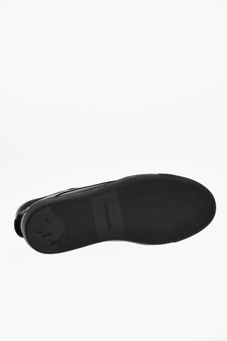Nabuk Low-Top Lace-Up Sneakers