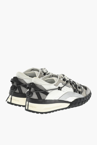 Leather LEGEND Low-Top Sneakers With Mountain Laces