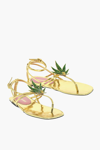 Sandali MARIJA Effetto Metallizzato