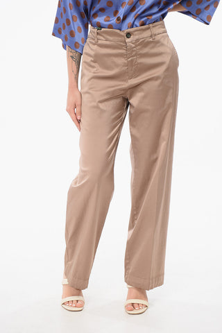 Cropped Wide-leg Pants