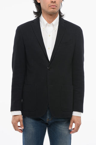 Cotton Welt-pocket Blazer
