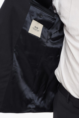 CC COLLECTION Virgin Wool RIGHT Suit with Flap Pockets