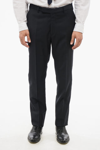 CC COLLECTION Virgin Wool RIGHT Suit with Flap Pockets