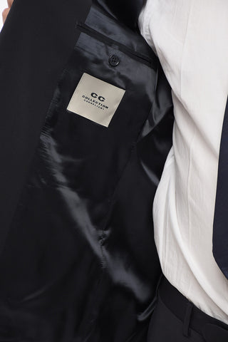 CC COLLECTION Abito REFINED in Lana Vergine Stretch