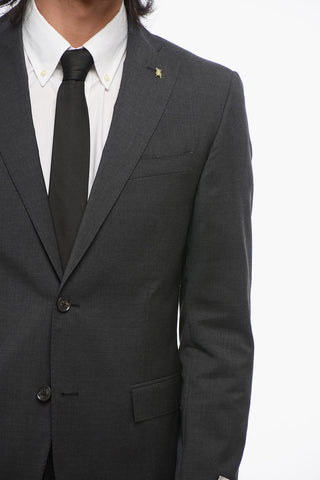 CC COLLECTION Virgin Wool RESET Suit with Flap Pockets