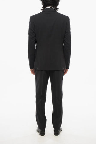 CC COLLECTION DIstrict Check REFINED Virgin Wool Suit