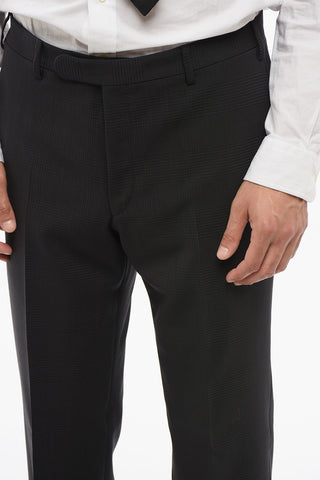 CC COLLECTION DIstrict Check REFINED Virgin Wool Suit