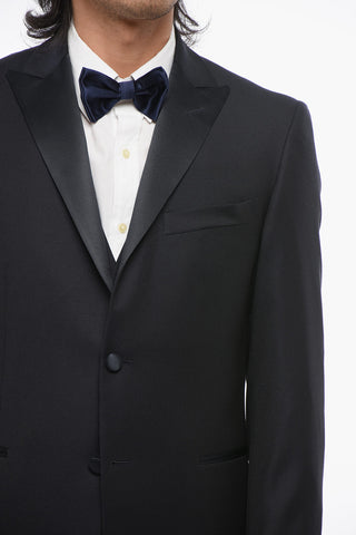 CC COLLECTION Satin Peak Lapel RIGHT Ceremony Suit