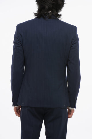 CC COLLECTION Wool Blend RESET Pinstriped Suit