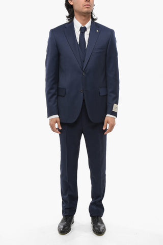 CC COLLECTION 3-Piece RIGHT Virgin Wool Suit