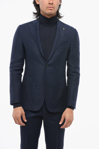 CC COLLECTION Blazer REFINED aus Leinenmischung