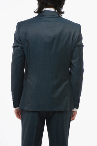 CC COLLECTION 3-Piece REFINED Suit with Peak Lapel