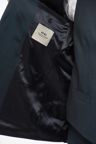 CC COLLECTION 3-Piece REFINED Suit with Peak Lapel